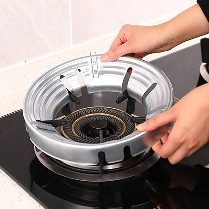 Fire & Windproof Energy Saving Gas Stove Stand ( PACK OF 2 )( BUY 1 GET 1 FREE TODAY )