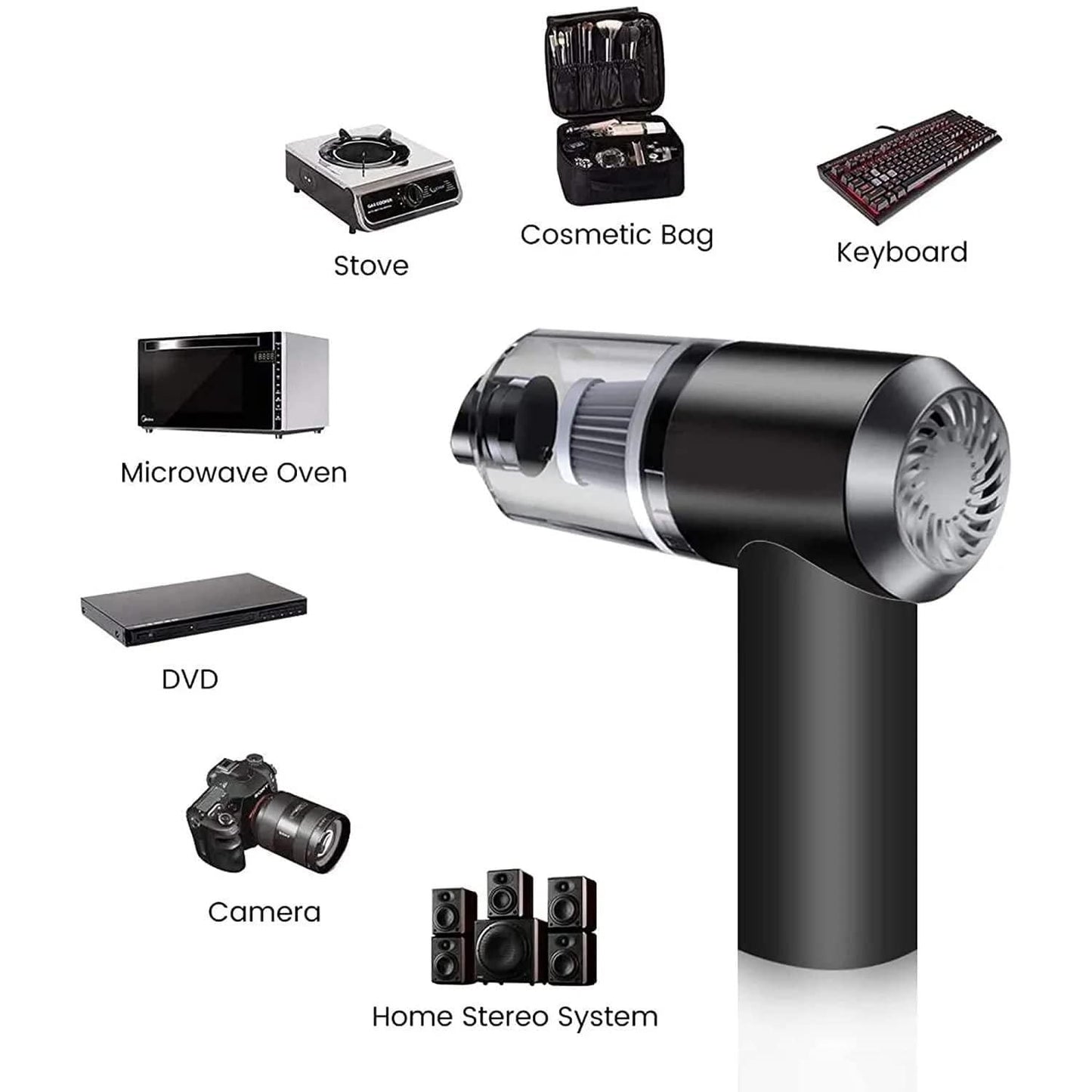 2 in 1 Vacuum Cleaner with Rechargeable battery | 🔥FLAT 50% OFF SALE🔥