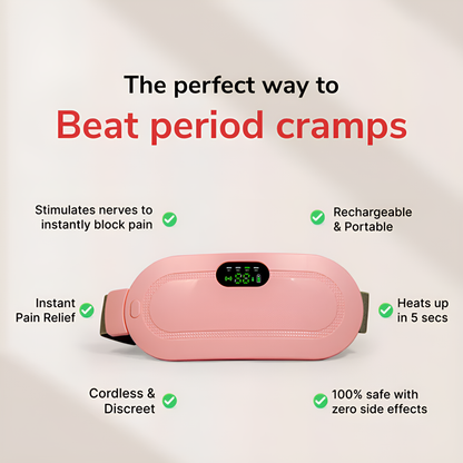 Period Cramps Relief Heating Pad & Massager