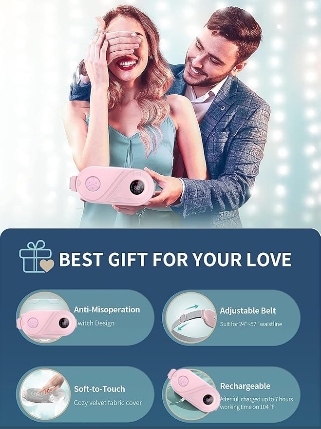 Period Cramps Relief Heating Pad & Massager