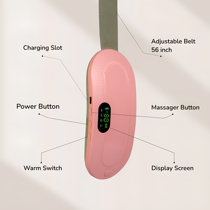 Period Cramps Relief Heating Pad & Massager