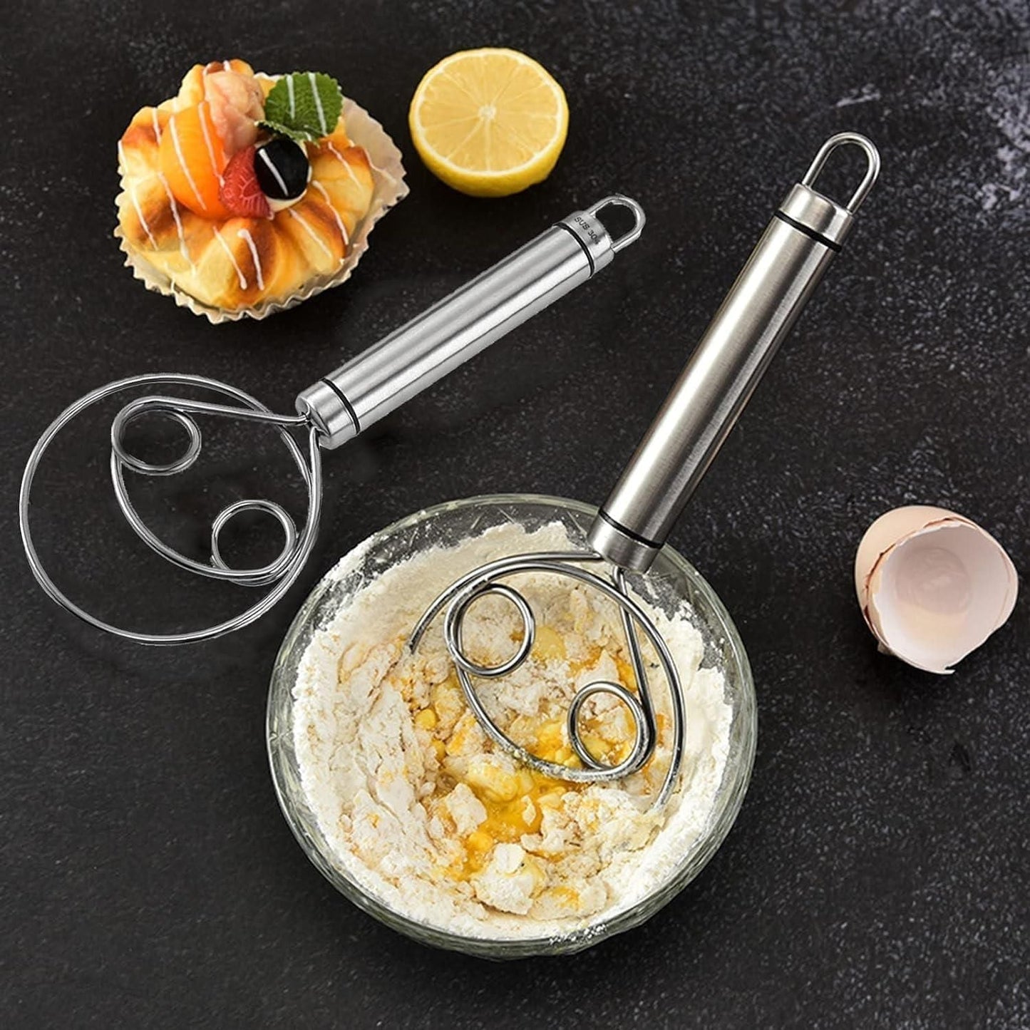 Dishwasher Safe Aider STAINLESS STEEL ATTA MIXER - BUY 1 GET 1 FREE