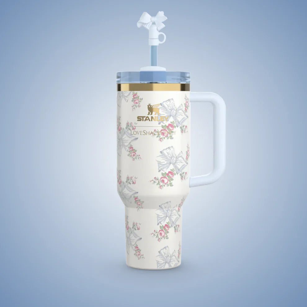 Love Shack Fancy X Stanley 40oz Quencher H2.0 Tumbler