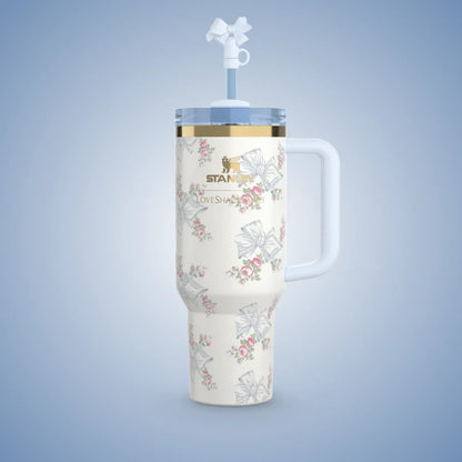 Love Shack Fancy X Stanley 40oz Quencher H2.0 Tumbler