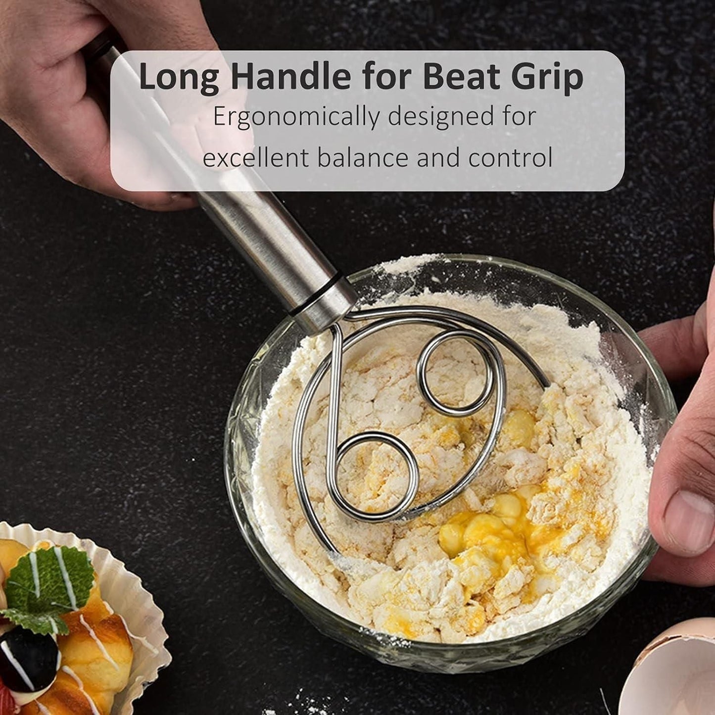 Dishwasher Safe Aider STAINLESS STEEL ATTA MIXER - BUY 1 GET 1 FREE