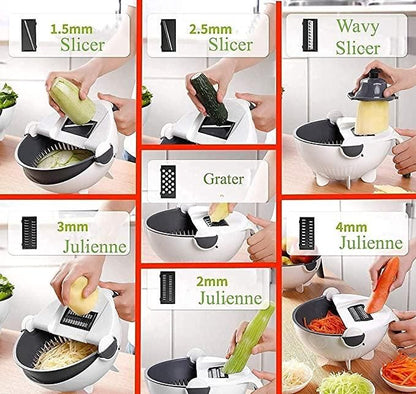 Magic Slice 9-in-1 Vegetable Cutter
