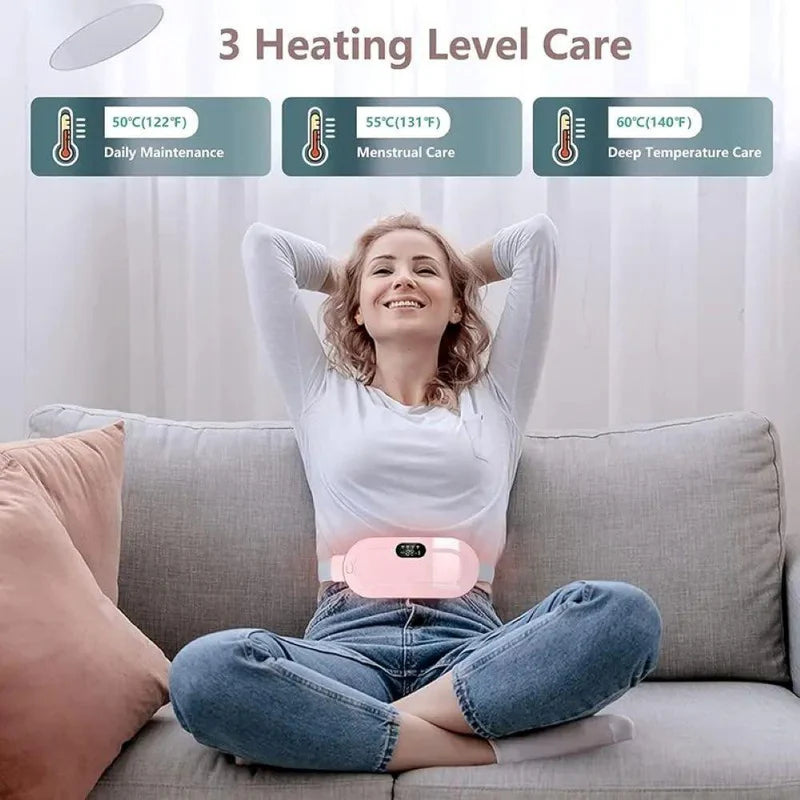 Period Cramps Relief Heating Pad & Massager