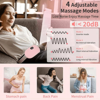 Period Cramps Relief Heating Pad & Massager
