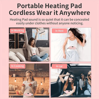 Period Cramps Relief Heating Pad & Massager