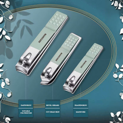 16 In 1 Manicure Set: Complete set for babies and adults.