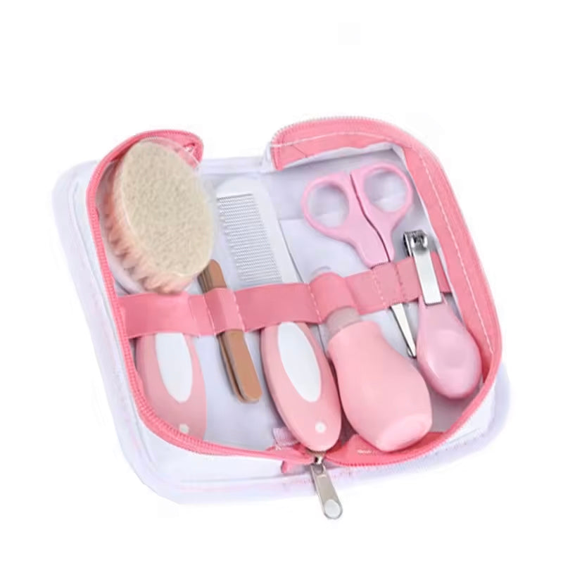 6 In 1 Baby Care Essentials: Newborn Baby Grooming Set