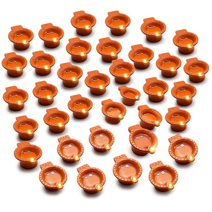 Water Sensor LED Diya – Automatic Light-Up for Festive Decor