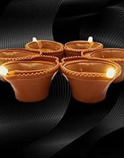 Water Sensor LED Diya – Automatic Light-Up for Festive Decor
